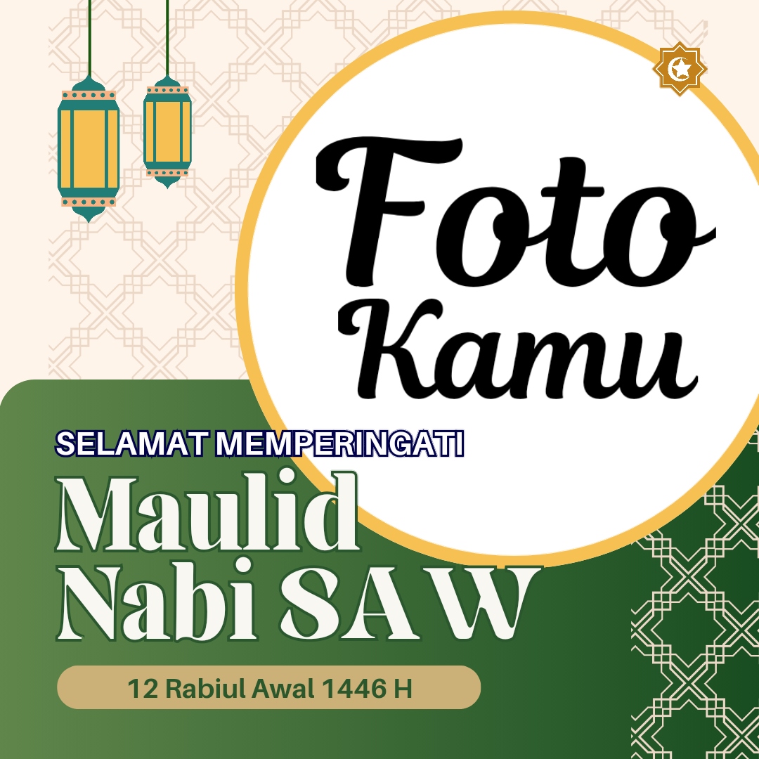 Twibbon Maulid Nabi dan Teladan Bisnias Nabi SAW yang…